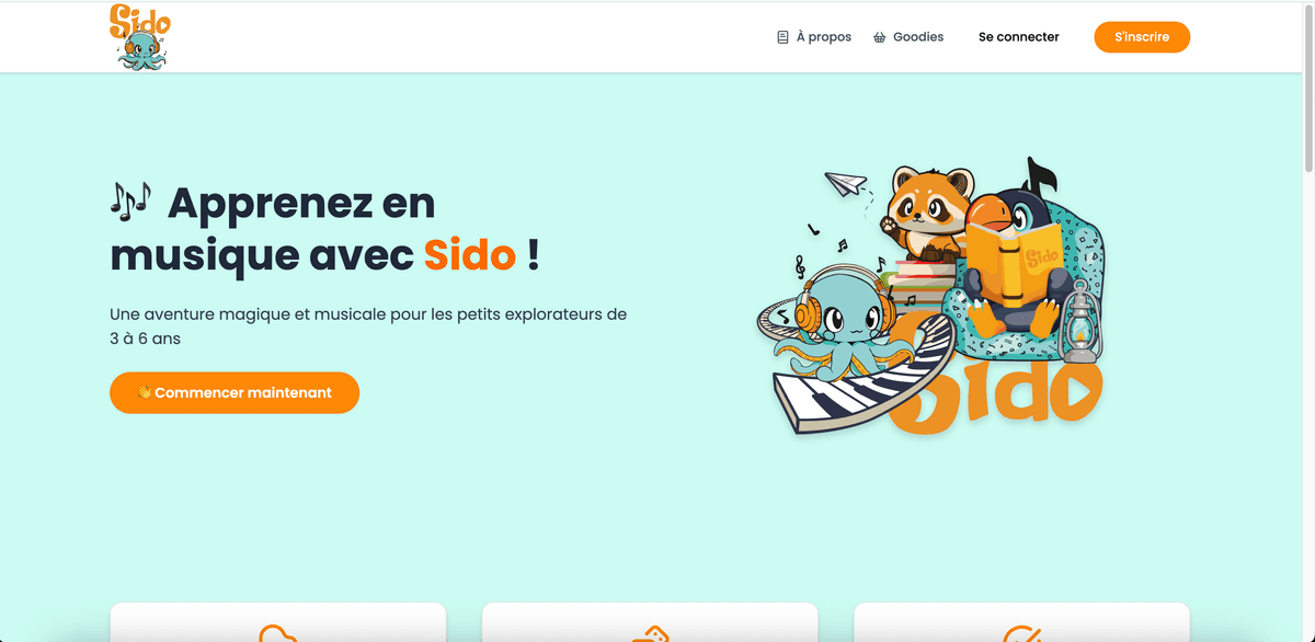Sido - Application éducative musicale
