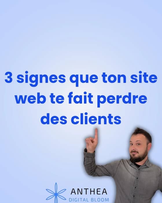 Ton site web est censé être ton meilleur commercial, pas un boulet pour ton business. 🛑
Tu as travaillé dur pour attirer du trafic, mais tes ventes stagnent ? Le problème ne vient peut-être pas de ton offre, mais de la "porte d'entrée" de ton entreprise. Savais-tu que 60% de tes clients potentiels te jugent en moins de 3 secondes sur leur téléphone ? 📱